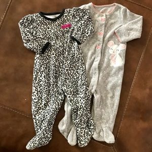 Set of two Infant pjs. 9M